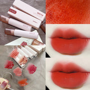 Mist Matte Lip Mud Frosted Small Tube Air Velvet Matte Easy To Pigment Facial Lipstick